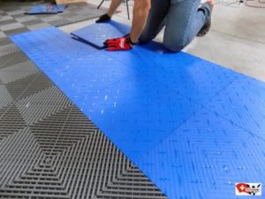 SWISSTRAX Garagenbodenbelag – leicht zu verlegen