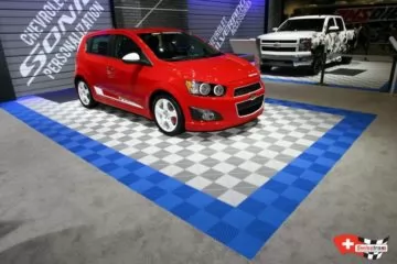 Boden für Auto Ausstellungsfläche