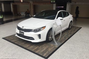 Boden für Automobilausstellungsfläche