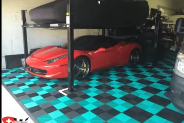 Boden für Garage