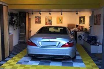 Boden für die Garage