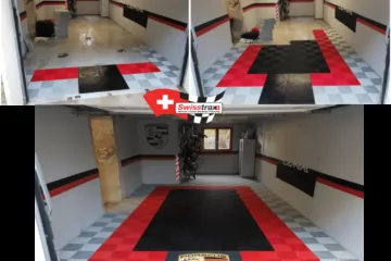 Boden für Garage personalisiert