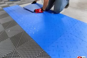 Boden für Showroom Installation