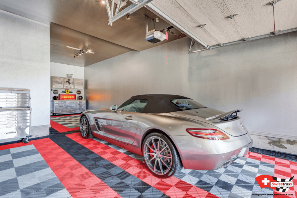 Garagenboden mit Klicksystem – SWISSTRAX