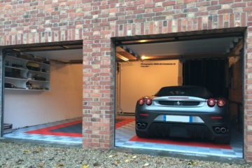 Bodenbedeckung-Garage mit Swisstrax