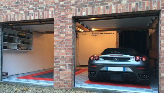 Bodenbedeckung-Garage mit Swisstrax