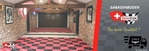 SWISSTRAX Garagenboden – modulares Bodenplatten-System