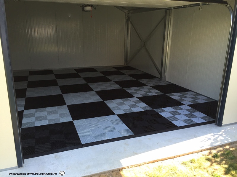 Garagenboden mit Klicksystem – SWISSTRAX