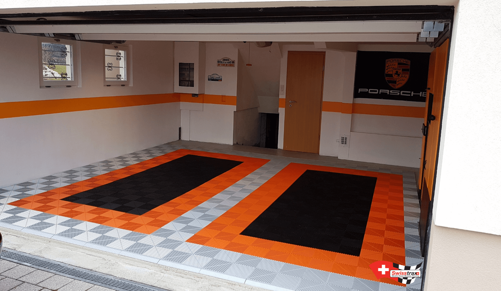 Garagenplatten Klicksystem von SWISSTRAX