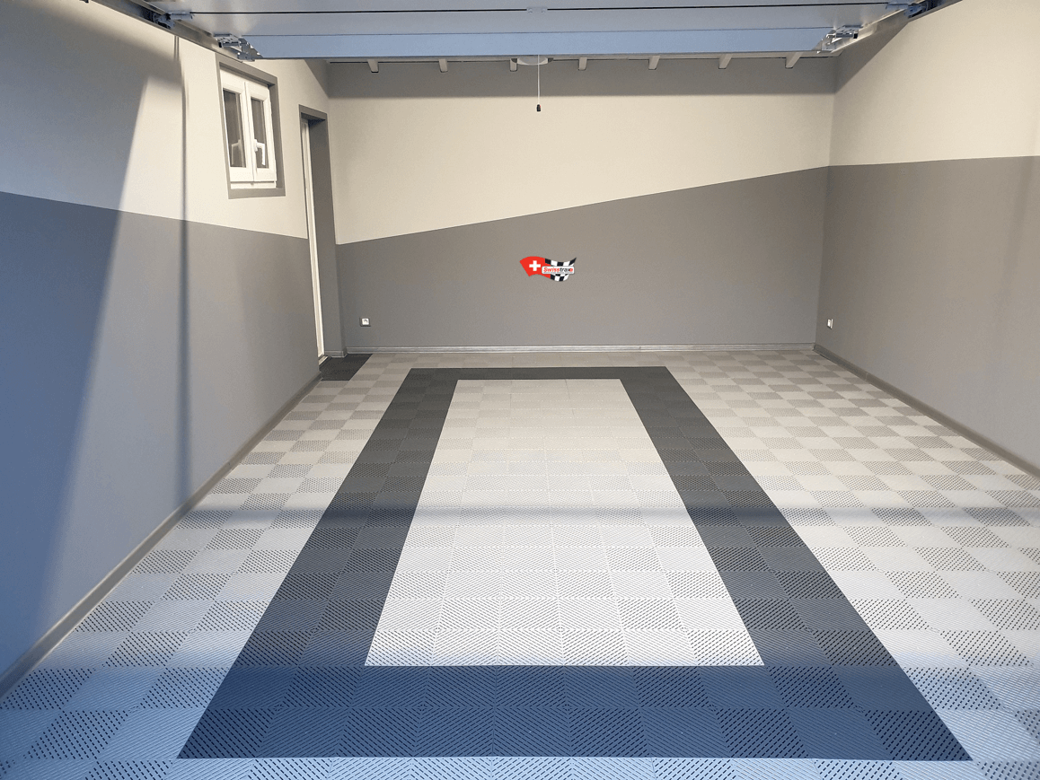 Garagenplatten Klicksystem von SWISSTRAX