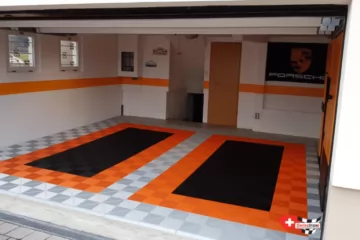 Garagenboden mit 2 Auto-Stellplätzen
