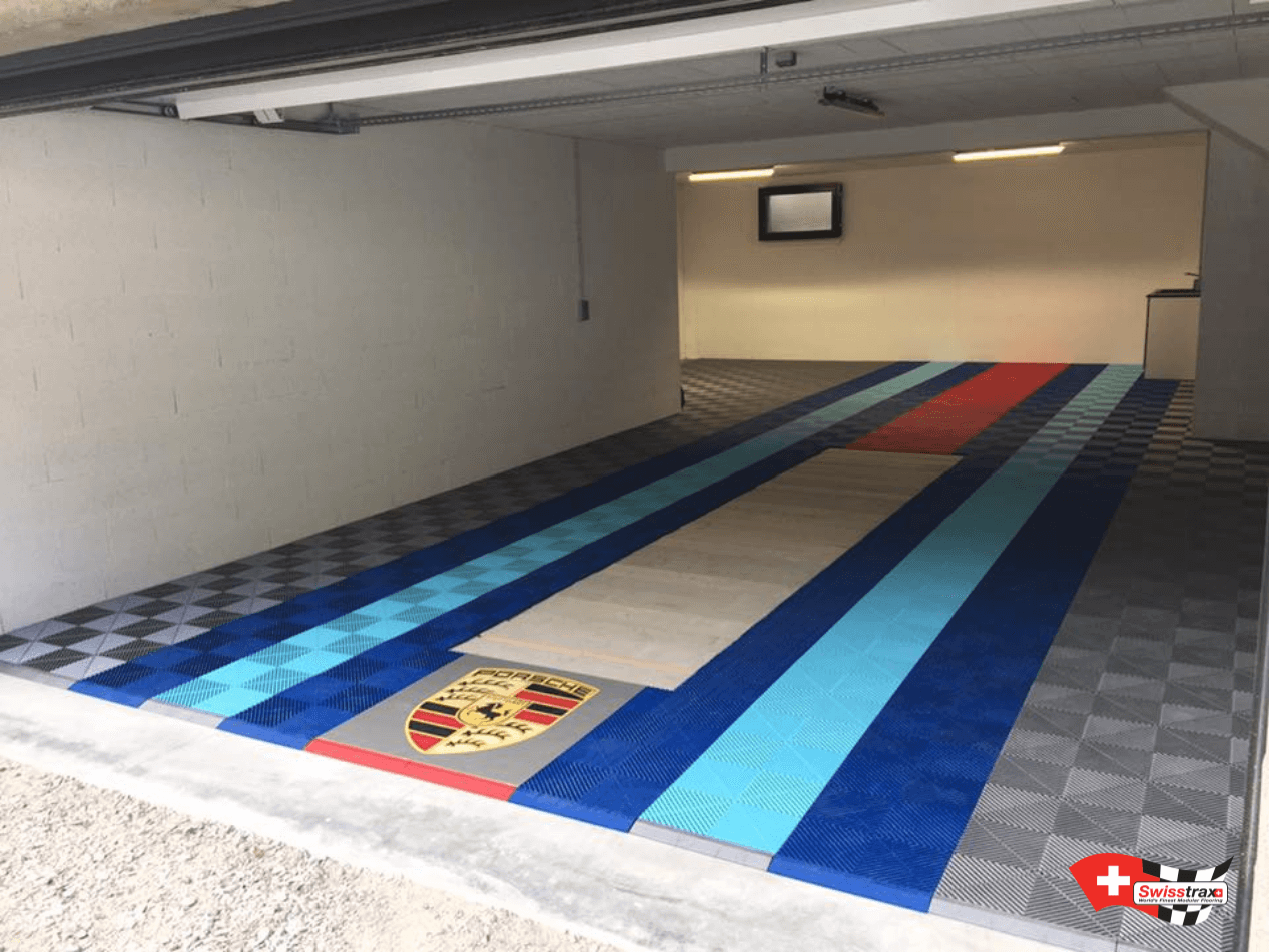 Das Garagenboden System von SWISSTRAX