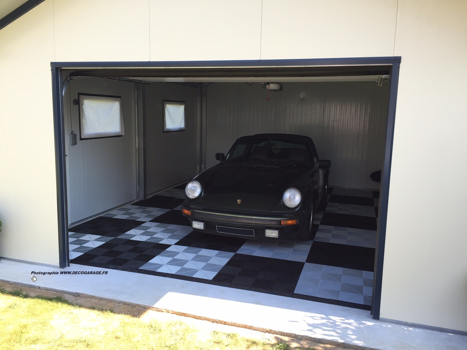 Garagenboden mit Klicksystem – SWISSTRAX