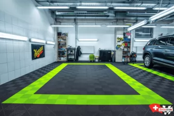 Jet Black und Techno Green Ribtrax