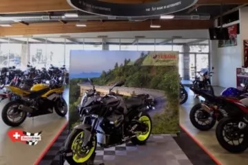 Motorrad-Ausstellungsraum