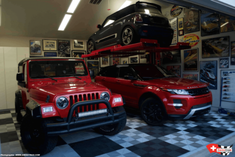 Garagenboden mit Klicksystem – SWISSTRAX