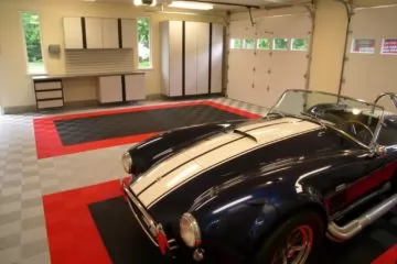 Platte für Autogarage