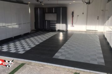 Garagenboden mit Klicksystem – SWISSTRAX