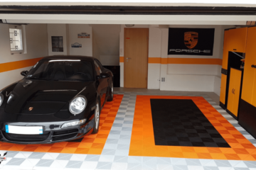 Garagenboden mit Klicksystem – SWISSTRAX