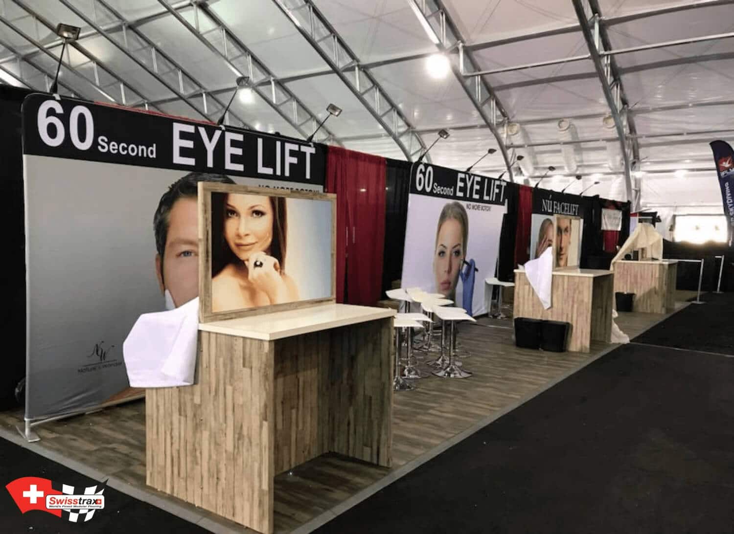 Messeboden-Klicksystem – schnell verlegt und demontiert