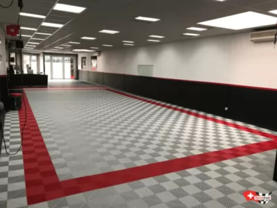20 verfügbare Farben für Ihren Standboden